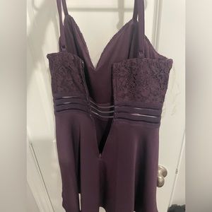 Purple homecoming dress, worn once